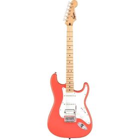Squier Sonic Stratocaster HSS Akçaağaç Tahitian Coral Elektro Gitar