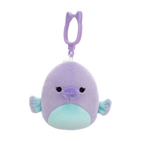 Squishmallows CP00482 9 cm Klipsli Kürek Balığı Saleema