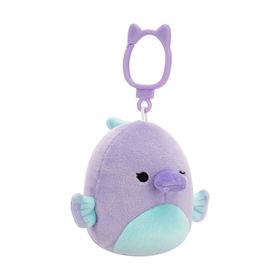 Squishmallows CP00482 9 cm Klipsli Kürek Balığı Saleema