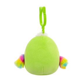 Squishmallows CP00483 9 cm Klipsli Papağan Wolfe