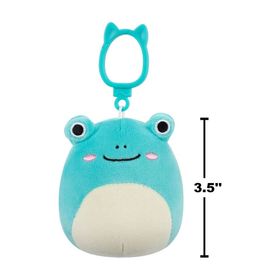 Squishmallows CP00489 9 cm Klipsli Kurbağa Robert