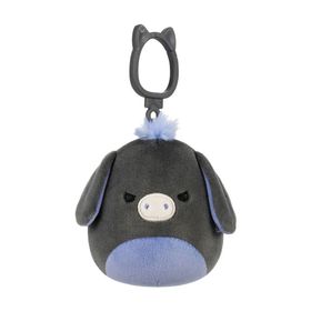 Squishmallows CP00490 9 cm Klipsli Eşek Don