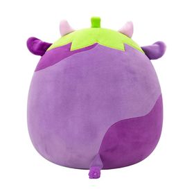 Squishmallows CR07969 30 cm Patlıcan İnek Frederick