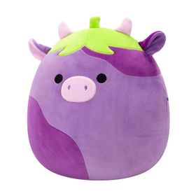 Squishmallows CR07969 30 cm Patlıcan İnek Frederick