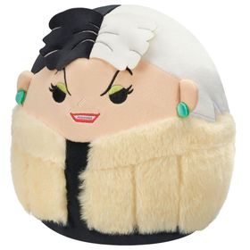 Squishmallows DI00910 20 cm Disney Villains Serisi Cruella de Vil