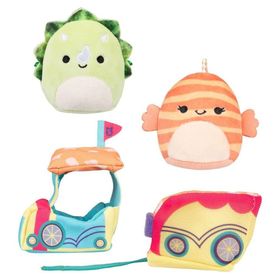 Squishmallows MM0015 Micromallows 2 Figür ve 2 Aksesuar Seti