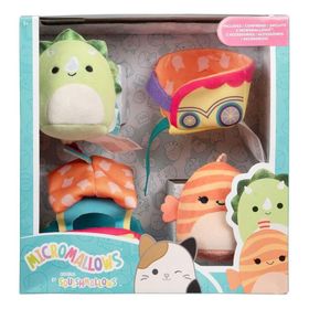 Squishmallows MM0015 Micromallows 2 Figür ve 2 Aksesuar Seti