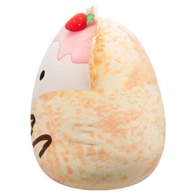 Squishmallows SQCR006702 Gasten 62 cm Jumbo Boy Çilekli Krep