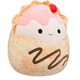 Squishmallows SQCR006702 Gasten 62 cm Jumbo Boy Çilekli Krep