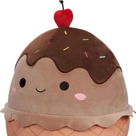 Squishmallows SQCR04146 Marta 30 cm Çikolatalı Dondurma