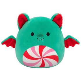 Squishmallows XM00998 Yılbaşı Serisi 20 cm Yarasa Ricardo