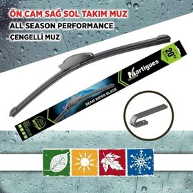 Ssangyong Actyon Martigues 2007-2012 Muz Silecek Takımı