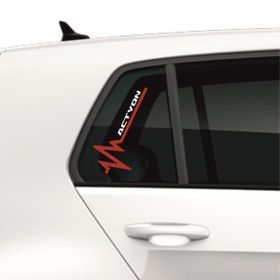 Ssangyong Actyon Siyah Ritim Oto Sticker