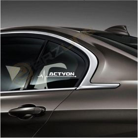 Ssangyong Actyon Siyah Ritim Oto Sticker