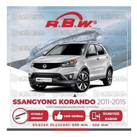 Ssangyong Korando RBW 2011-2015 Muz Silecek Takımı