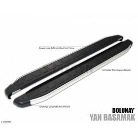 Ssangyong Korando Sport 2012 Üzeri Dolunay Yan Basamak