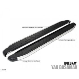 Ssangyong Korando Sport 2012 Üzeri Dolunay Yan Basamak