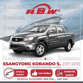 Ssangyong Korando Sports RBW 2011-2016 Muz Silecek Takımı