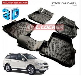 Ssangyong Kyron 2005 Sonrası 3D Havuzlu Paspas