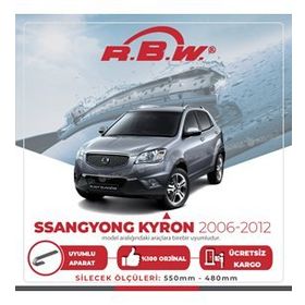 Ssangyong Kyron RBW 2006-2012 Muz Silecek Takımı