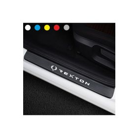 Ssangyong Rexton 4 Adet Karbon Kapı Eşiği Sticker