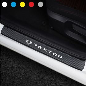 Ssangyong Rexton 4 Adet Karbon Kapı Eşiği Sticker
