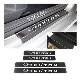 Ssangyong Rexton 4 Adet Karbon Kapı Eşiği Sticker