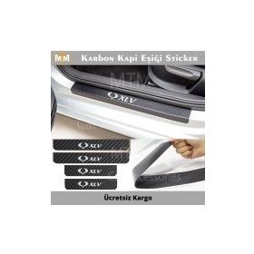 Ssangyong XLV 4 Adet Karbon Kapı Eşiği Sticker