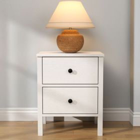 SSB Furniture Helen Beyaz 50x62x38 cm Komodin