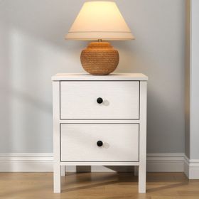 SSB Furniture Helen Beyaz 50x62x38 cm Komodin