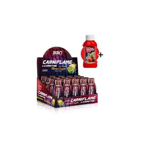 SSN Sports Carniflame 3000 mg 20 Ampul Kivi Amino Asit