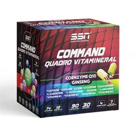 SSN Sports Command Quadro Vitamineral 90 Kapsül