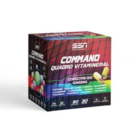 SSN Sports Command Quadro Vitamineral 90 Kapsül