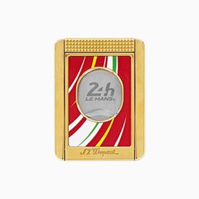 St Dupont 003490 24H Lemans Sarı-Krımızı Puro Kesici