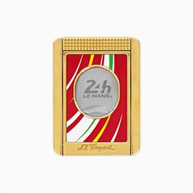 St Dupont 003490 24H Lemans Sarı-Krımızı Puro Kesici
