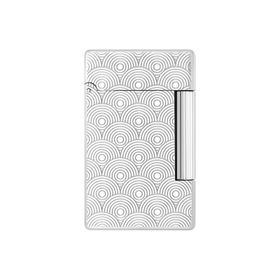 St Dupont 020844 Initial Guilloche Silver Çakmak
