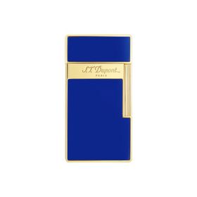 St Dupont 025005 Biggy Golden Blue Çakmak