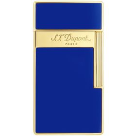 St Dupont 025005 Biggy Golden Blue Çakmak