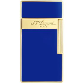 St Dupont 025005 Biggy Golden Blue Çakmak