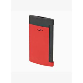 St Dupont 027749 Slim 7 Mat Siyah Kırmızı Çakmak