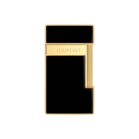 St Dupont 028222 Slimmy Lacquered Siyah Çakmak