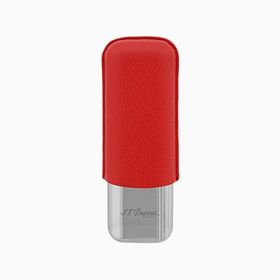 St Dupont 183268 2'li Kırmızı Puro Kılıfı