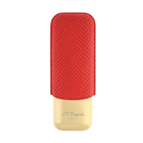 St Dupont 183271 Dragon Burgundy 2'li Puro Kılıfı