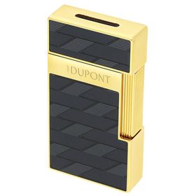 St Dupont 25079 Biggy Monogram 1872 Siyah Çakmak