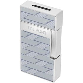 St Dupont 25080 Biggy Monogram 1872 Gri Çakmak