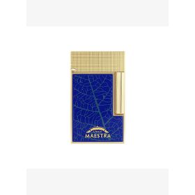 St Dupont C16095 Ligne 2 Partagas Mavi-Sarı Çakmak