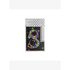 St Dupont C16527 Ligne 2 Chrome Dragon Black Çakmak
