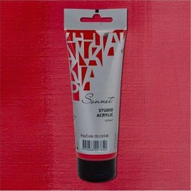 St.Petersburg 120 ml Red Deep 348 Sonnet Akrilik Boya