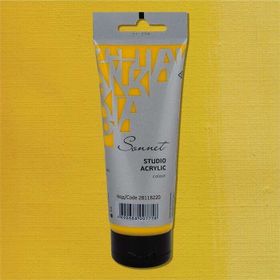 St.Petersburg 120 ml Yellow Medium 220 Sonnet Akrilik Boya
