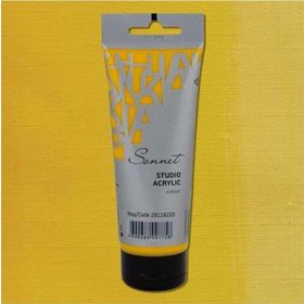 St.Petersburg 120 ml Yellow Medium 220 Sonnet Akrilik Boya